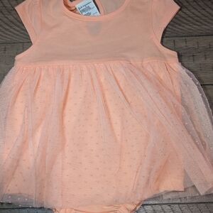 First Impressions Coral Baby Dress